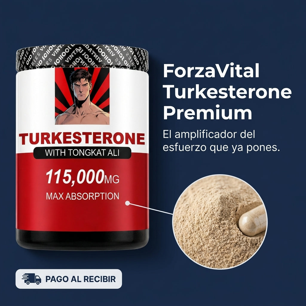 Suplemento Turkesterone 120 Capsulas - id32712 — vista 1