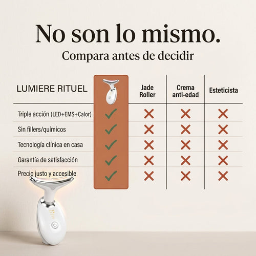 masajeador reafirmante de rostro y cuello — vista 2