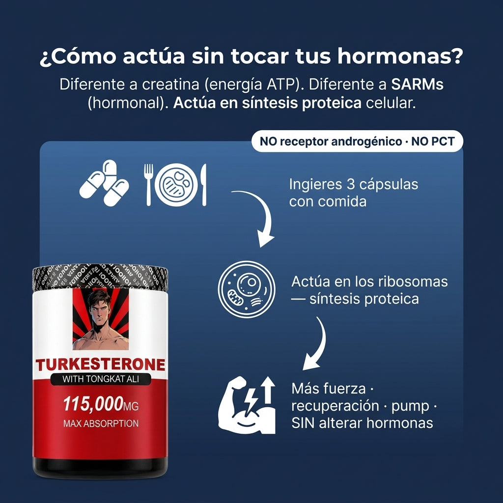Suplemento Turkesterone 120 Capsulas - id32712 — vista 4